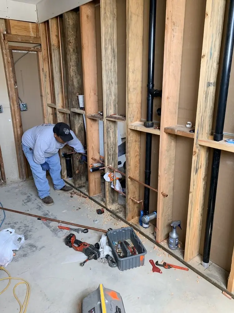 Commercial rough-in plumbing for Water Heater Replacement in Adams Crossing